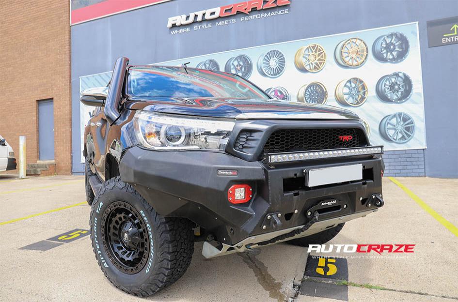 TOYOTA HILUX N80 4WD ZOMBIE SATIN BLACK